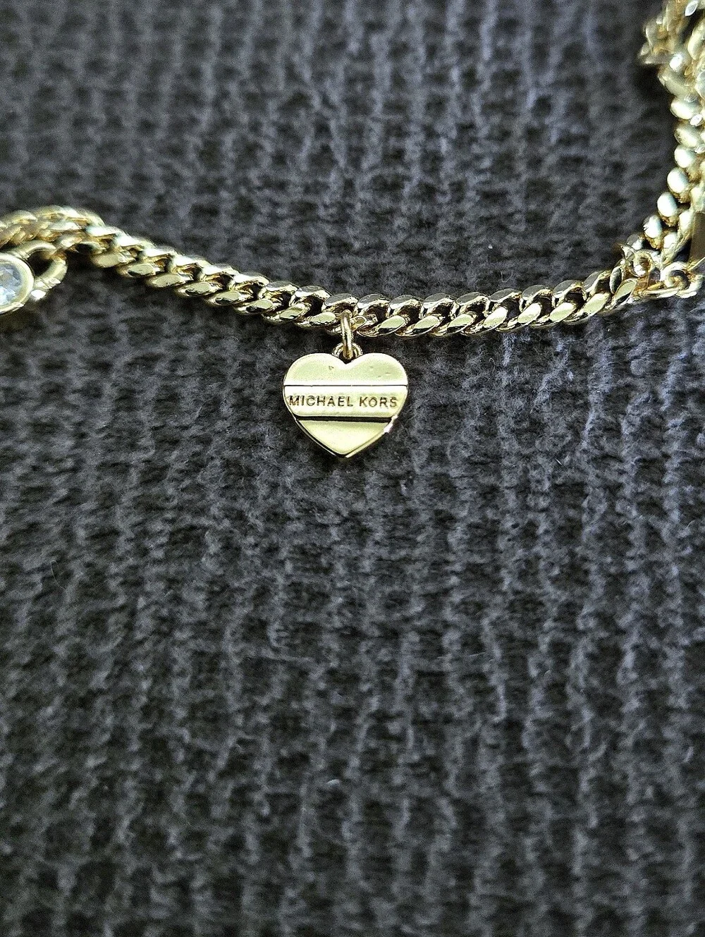 Michael Kors Gold💛 Charms Slider Bracelet -  NIB